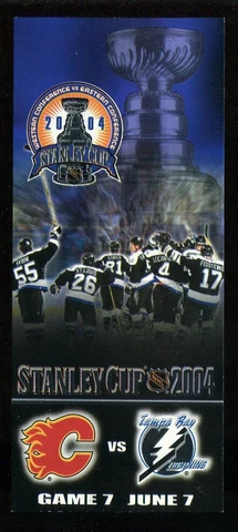 Hockey Tampa Bay Lightning Stanley Cup Finals Clinching G 7 Commemorative Ticket Cover