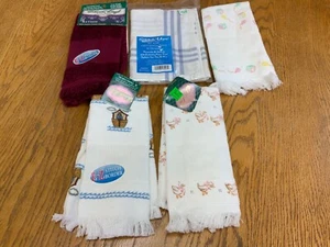 Lot of 5 Charles Craft + others NOAHS ARK GOOSE BABY + MORE C.S. TOWEL BLANKS - Picture 1 of 2