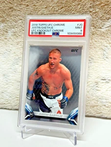 2018 Topps UFC Knockout Chrome - Justin Gaethje #UFCK-JG Rookie Card - PSA 9 - Bild 1 von 2