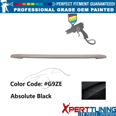 For 13-19 Ford Taurus Sedan OE Style #G9ZE Absolute Black Rear Trunk Spoiler ABS Foto 1 de 4