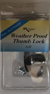 Rv Designer (L525) 5/8" Weather Proof Thumb Lock 31-1515 - Bild 1 von 3