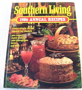 1986  Southern Living Annual Recipe Cookbook , HARD COPY, Excellent - Imagen 1 de 11