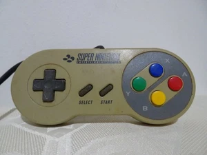 Genuine SNES Super Nintendo Controller SNSP-005 #C  Please Read - Picture 1 of 1