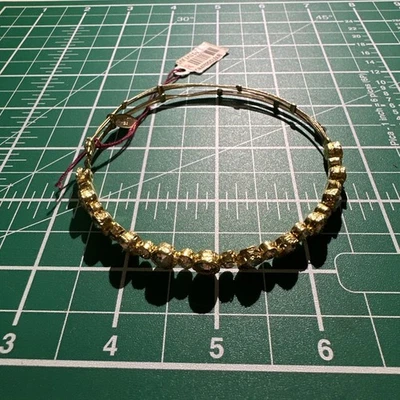 Gargantilla Susurros de Temporada Elegante Moda Collar Gargantilla CN4102: Transparente/Dorado Foto 1 de 4