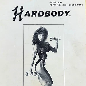 Bally Hardbody Pinball Machine Game Operation Manual Schematics ORIGINAL - Picture 1 of 3