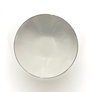 Noritake Fremont 6127 Serving Bowl 8.75” Platinum Trim Japan Replacement China - Picture 1 of 6