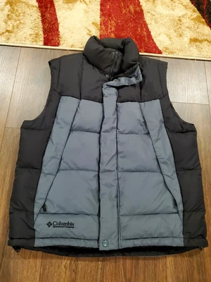 Mens Columbia down vest sz L - Image 1 of 4