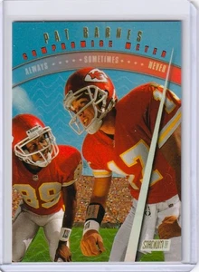1997 Stadium Club Never Compromise Pat Barnes #NC17 Rookie RC - Picture 1 of 2
