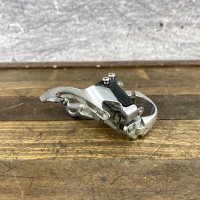 Desviador delantero vintage Shimano Deore XT FD-M739 34,9 mm abrazadera 8 velocidades Japón superior Foto 1 de 4