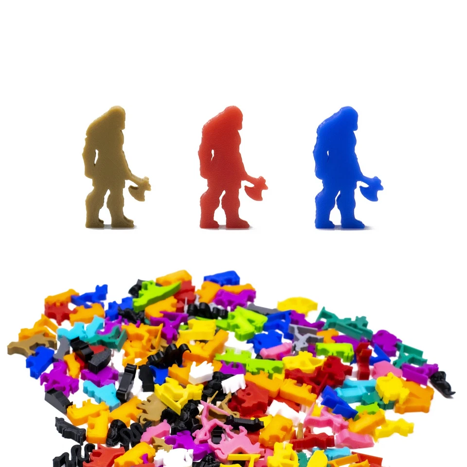 Figuras Bárbaro Meeple para Juegos de Mesa - Juego de Mesa Fichas Accesorio Pieza DnD Foto 1 de 1