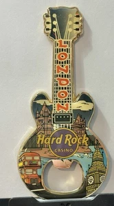 HARD ROCK CAFE *** LONDON CASINO *** GUITAR BOTTLE OPENER MAGNET ~ RARE !!! - Picture 1 of 1