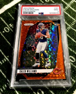 Prizm Disco PSA 9 RC 2024 Caleb Williams 301 - Imagen 1 de 2