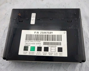 ✅ 2008 08 CHEVY IMPALA *BODY CONTROL COMPUTER MODULE BCU BCM # 25847589 OEM - Picture 1 of 5