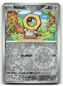 Meltan - 116/162 Reverse Holo Common SV05: Temporal Forces LP - Picture 1 of 2