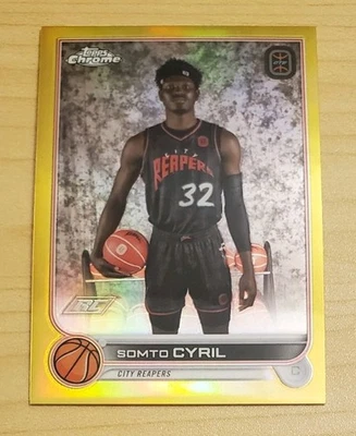2022-23 Topps Chrome OTE Overtime Elite - Somto Cyril #47 Refractor (RC) /50 - Image 1 of 2