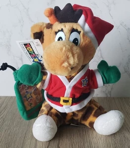 RARE Toys R Us Geoffrey Times Square New York Santa Christmas Gift Card 9" Plush - Picture 1 of 9