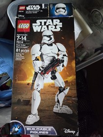 Star Wars Legos=First Order Stormtrooper=BuildableFig=Retired= 75114=2016=81 Pcs