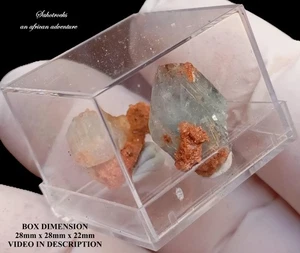Phenakit x 2 - Stiepelmann Mine Klein Spitzkopje Namibia - Bild 1 von 12