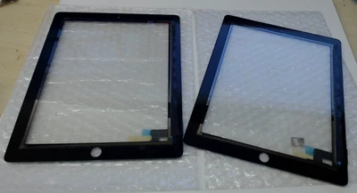2 Glass Touch Screen Digitizer Assemblies for iPad 2 2nd Gen Black  -2 for 10$- - Image 1 of 4