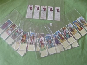 A FULL SET OF TYPHOO TEA CARDS - - CHARACTERS FROM SHAKESPEARE - Picture 1 of 1