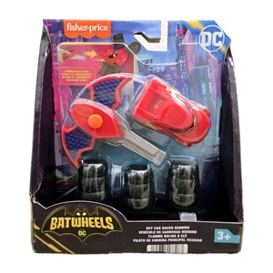 Fisher Price DC Batwheels REDBIRD Key Car Racer REDBIRD Launching Toy Figure - Picture 1 of 8
