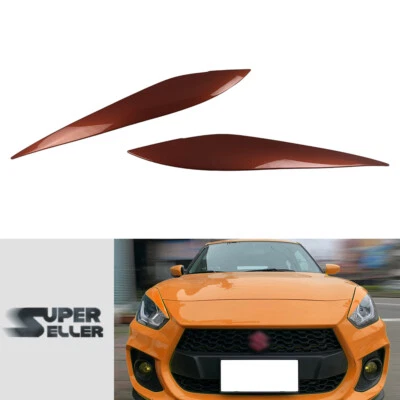 Fit For Suzuki Swift Hatchback ZC33S Headlight Eyelid Eyebrow Decor Painted #ZWD - Image 1 of 4