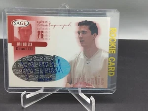 2002 Sage - Authentic Autograph Red #A32 Jiri Welsch /440 (AU, RC) - Picture 1 of 2