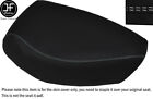 WHITE DS STITCH BLACK VINYL CUSTOM FITS YAMAHA SALIENT 50 FRONT SEAT COVER ONLY