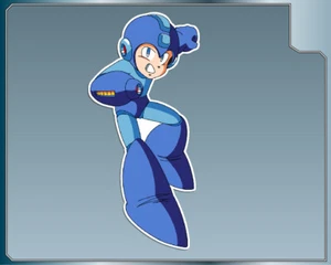 Mega Man Vinyl Aufkleber #10 Auto LKW Laptop Sticker Megaman - Bild 1 von 1