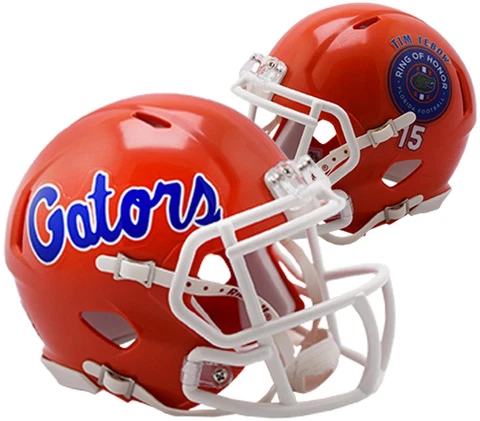 Tim Tebow Florida Gators Riddell Ring of Honor Speed Mini Football Helmet Cover