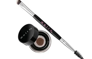 MALLY Evercolor Brow Defining Gel + Brush .1 oz UPICK Taupe Med Brown Sable NIB - Picture 1 of 2