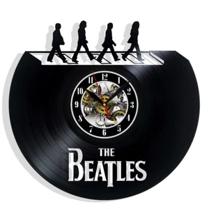 Reloj de pared de vinilo Beatles discos decoración regalo cumpleaños vacaciones decoración del hogar... - Imagen 1 de 5