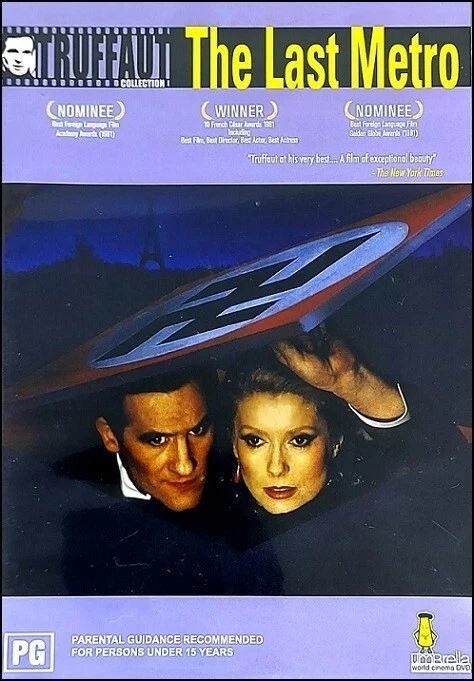 The LAST METRO (Jean-Pierre LEAUD Claude JADE) French Romantic Film DVD Region 4 - image 1 of 1