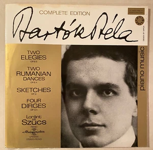 BELA BARTOK 2 Elegies Rumanian Dances Sketches LORANT SZUCS piano Hungaroton LP - Picture 1 of 2
