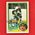 Autographed Gordie Roberts 1984 O-Pee-Chee Card 107 A7