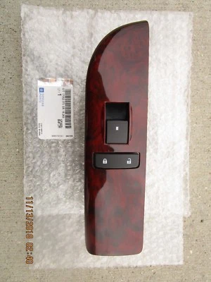10 - 13 CADILLAC ESCALADE PASSAGEIRO LADO DIREITO INTERRUPTOR DE JANELA DE ENERGIA NOVO 20883868 - Imagem 1 de 4
