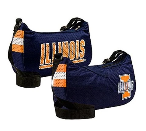 NCAA Illinois Fighting Illini U of I UIUC "Jersey" Style Purse Bag Cover