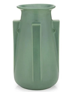 Teco Four Buttress Vase - Green - Picture 1 of 4