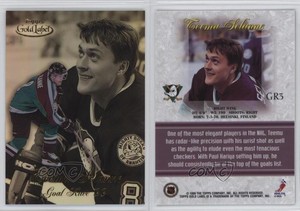 1998-99 Topps Gold Label Goal Race '99 Teemu Selanne #GR3 HOF