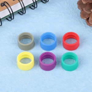 6 Colors ID Bands Distinguish for Radio Antenna P8668 P8268 P6600 Walike talkie - Zdjęcie 1 z 11