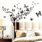 Removable Bedroom Self Animal Flower Pattern Home Decor Wall Sticker