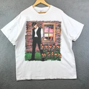 Vintage Bryan White T-Shirt Size XL 1996 90s Country Music - Picture 1 of 10