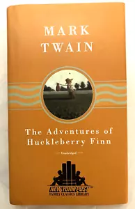 Mark Twain Die Abenteuer von Huckleberry Finn NY Post Familie Klassiker Bibliothek - Bild 1 von 3