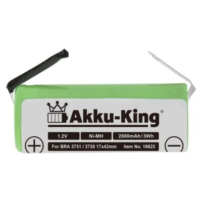 MARKENLOS Akku-King Akku für Oral-B Triumph 4000 5000 9000 9400 9500 9900 - 3731 3738 3762