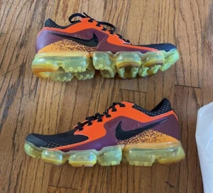 Nike Air Vapormax CS Total Crimson Men's Size 9 Black Laser Orange - Picture 1 of 6