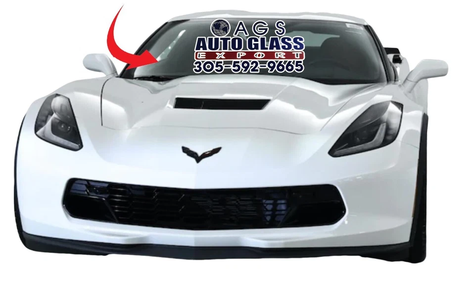 Chevrolet Corvette 2014-2019 cupé 2D parabrisas mercado de accesorios DW02026GTY Foto 1 de 1