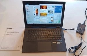 Lenovo Ideapad Yoga 13 i5-3337U 1.8 GHz 8 GB RAM 256G SSD Touchscreen Laptop - Picture 1 of 9