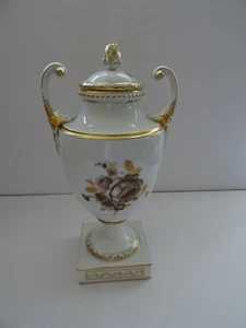 Fürstenberg Vase Amphore  Dekor Herzog Carl Braune Rose  Handbemalt  H 28 - Bild 1 von 11