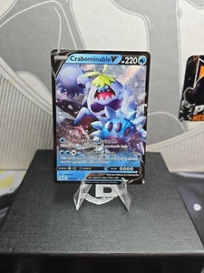 Pokémon TCG Crabominable V Fusion Strike 076/264 Holo Ultra Rare - Foto 1 di 2