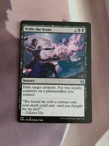 Settle The Score MISPRINT Magic The Gathering MTG Card - Miscut - MP14 - Picture 1 of 1